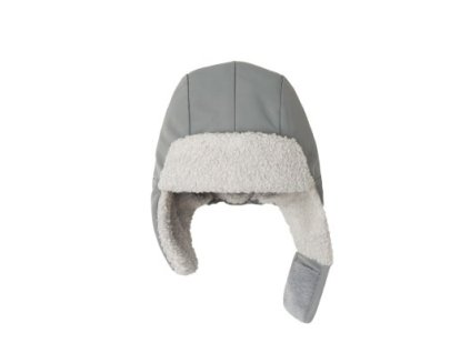 LEOKID Zimní čepice Color Block Gray Stellar vel. (Velikost 9 - 18 měsíců (vel.46))