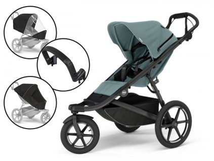 Kočárek Thule Urban Glide 3 s originálním příslušenstvím