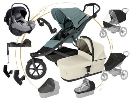 Akční MAXI set Thule Urban Glide 3 s autosedačkou COSMO SMART