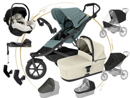 Akční MAXI set Thule Urban Glide 3 s autosedačkou COSMO 2.0