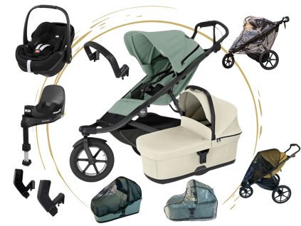 Akční MAXI set Thule Urban Glide 3 UNI s autosedačkou Pebble 360 PRO2