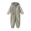 LEOKID Softshellový overal Color Block, Wood Sage (Velikost: 12 - 18 měsíců (vel. 80))