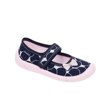 VIGGAMI dievčenské textilné prezúvky - Modrá (Veľkosť 29)