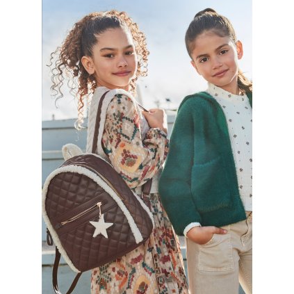 Dievčenský batoh - Hnedá (Veľkosť UNI)