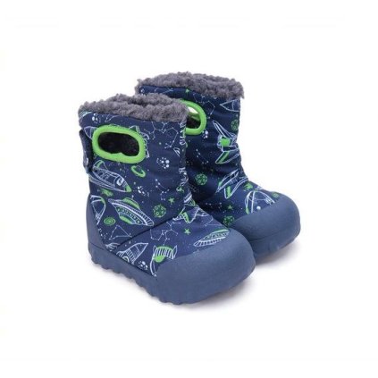 Chlapčenská zimná obuv s membránou D.D.Step AQUA-TEX - Modrá (Veľkosť 25)