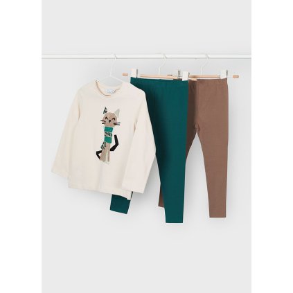 3 dielna dievčenská súprava - Mnohofarebné (Veľkosť 104)