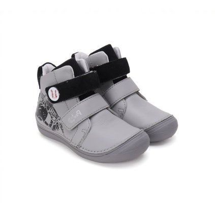 Chlapčenské ortopedické topánky PONTE - Sivá (Veľkosť 34)