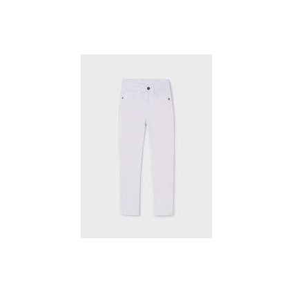 MAYORAL chlapčenské nohavice - Biela (Veľkosť 152)