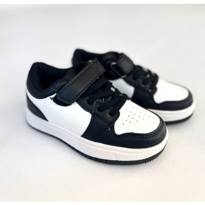 Detské celoročné tenisky - Bieločierna (Veľkosť 36)