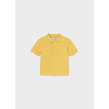 MAYORAL chlapčenská basic polokošeľa - Žltá (Veľkosť 86)