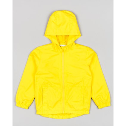 Tenká chlapčenska prechodná bunda nepremokavá - Žltá (Veľkosť 110)