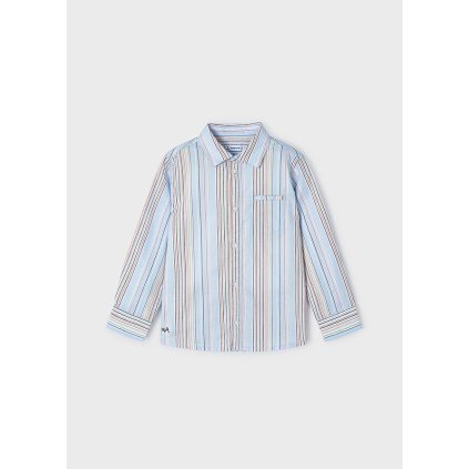 MAYORAL chlapčenská košeľa - Modrá (Veľkosť 128)