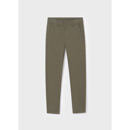 Chino chlapčenské nohavice - Zelená (Veľkosť 152)