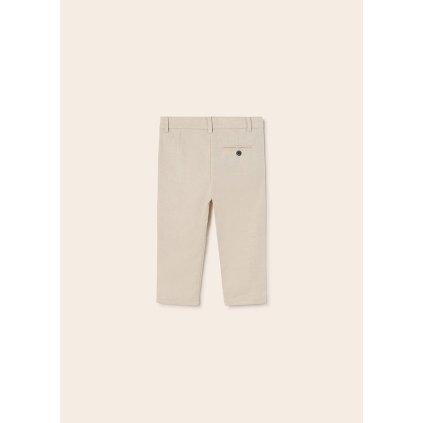 MAYORAL chlapčenské nohavice elastické - Béžová (Veľkosť 92)