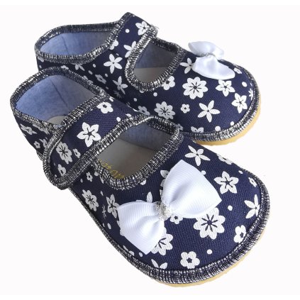 Detské barefoot papuče Anatomic - Modrá (Veľkosť 24)