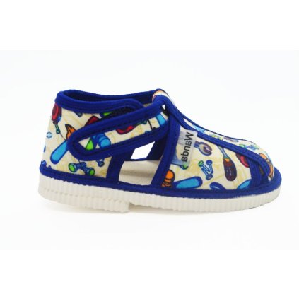 Detské prezúvky WANDA OSKAR - Béžová (Veľkosť 22)