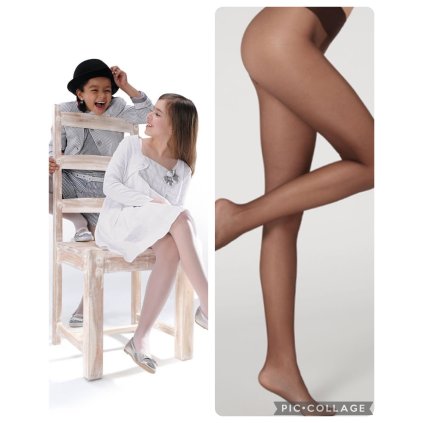 Dievčenské silonky ALA (Veľkosť 122/128)