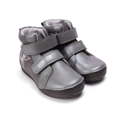 Celokožená kotníková dievčenská obuv D.D.STEP (Veľkosť 29)