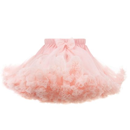 Dievčenská tylová TUTU sukňa (Veľkosť 152/158, Farba Losos)
