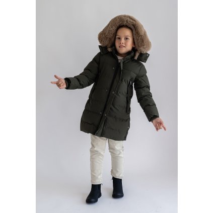 Nepremokavá chlapčenská zimná parka (Veľkosť 152/158)