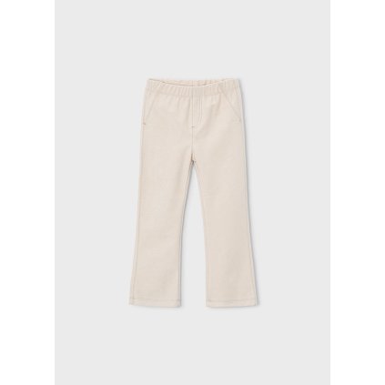 MAYORAL rifľové dievčenské legíny - Béžová (Veľkosť 140)