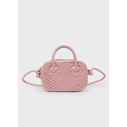 Kožušiková dievčenská kabelka MAYORAL - Ružová (Veľkosť UNI)