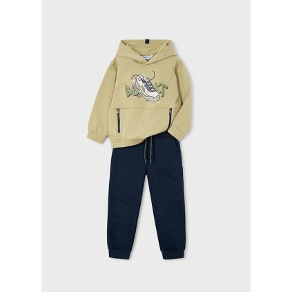 MAYORAL 2 dielna tepláková súprava - Béžová (Veľkosť 128)