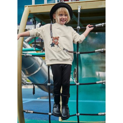 MAYORAL dievčenský set tričko + legíny - Mnohofarebné (Veľkosť 140)