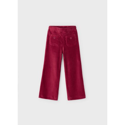 MAYORAL dievčenské rozšírené nohavice - Červená (Veľkosť 140)