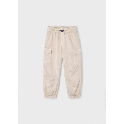 MAYORAL chlapčenské športové nohavice - Béžová (Veľkosť 140)
