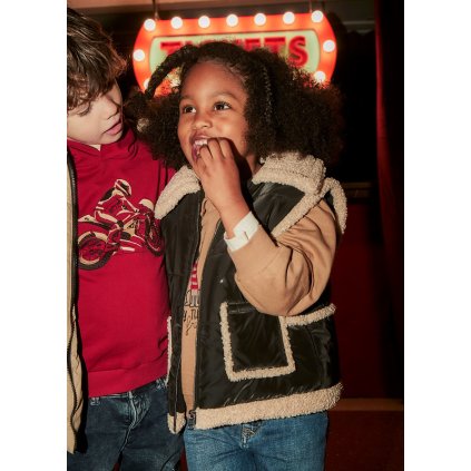 MAYORALdievčenská prešívaná vesta - Čierna (Veľkosť 116)