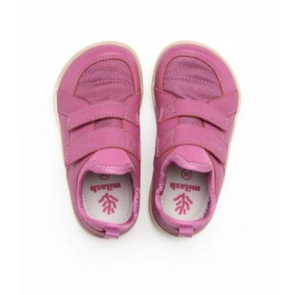 MILASH detské barefoot tenisky - Cyklámenová (Veľkosť 32)