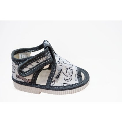 Detské prezúvky WANDA BENY - Mnohofarebné (Veľkosť 23)