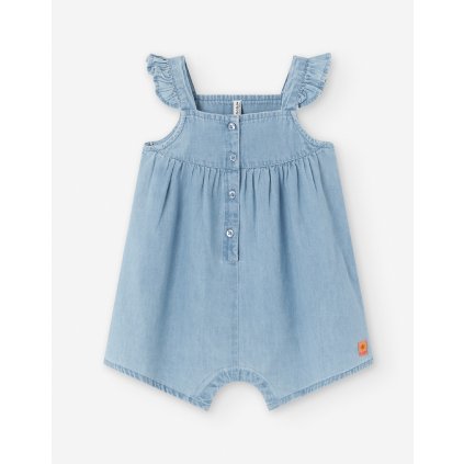 Letný overal  dievčensky - Modrá (Veľkosť 86)