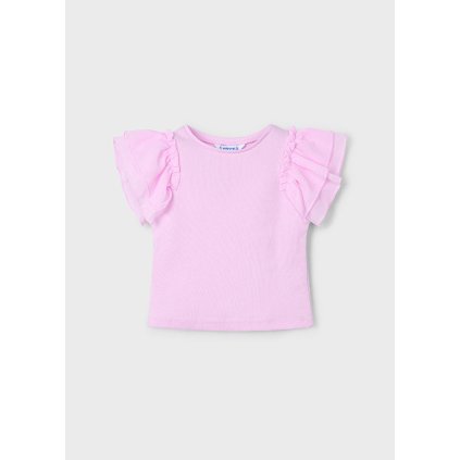 MAYORAL dievčenský letný bavlnený top - Fialová (Veľkosť 140)