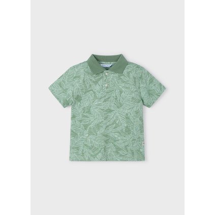 MAYORAL chlapčenská  polokošeľa bavlnená - Mint (Veľkosť 140)