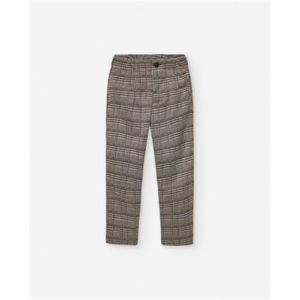 Bavlnené dievčenské nohavice - Hnedá (Veľkosť 152)