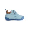 D.D.STEP chlapčenské celokožené topánky - Modrá (Veľkosť 23)