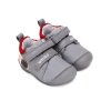 D.D.STEP chlapčenské celokožené topánky - Sivá (Veľkosť 23)