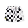 Chlapčenské krátke nohavice-plavky - Bieločierna (Veľkosť 152)