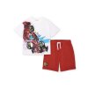 2 dielny letný chlapčenský set - Biela (Veľkosť 110)