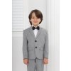 2 dielny oblek/set sako+nohavice - Sivá (Veľkosť 152/158)