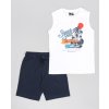 Letný chlapčenský dvojdielny set - Biela (Veľkosť 164)