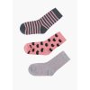 Dievčenské bavlnené ponožky - Mnohofarebné (Veľkosť 37-40)