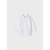 MAYORAL chlapčenská košeľa 2163-073 white - Biela (Veľkosť 92)