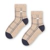 Chlapčenské ponožky (Veľkosť 29-31, Farba Béžová)