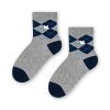 Chlapčenské ponožky (Veľkosť 29-31, Farba Sivá)
