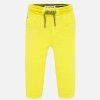 MAYORAL chlapčenské nohavice s pásom na gumu 1547-067 - Žltá (Veľkosť 74)