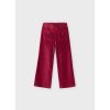 MAYORAL dievčenské rozšírené nohavice - Červená (Veľkosť 140)