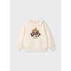 MAYORAL bavlnené dievčenské tričko - Béžová (Veľkosť 140)